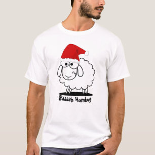 Camiseta Papais noeis Sheep Bah Humbug