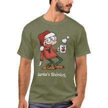 Papais noeis Sidechute Bonito Cartoon de Natal Car