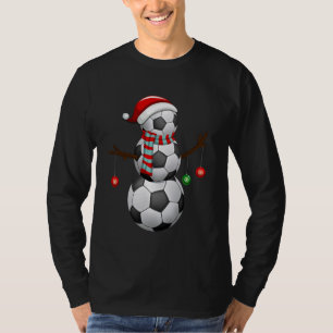 Camiseta Papais noeis Snowman Xmas Oferece Jogador Engraçad