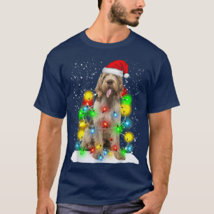 Camiseta Papais noeis Spinone Italiano Natal Light Pajama D