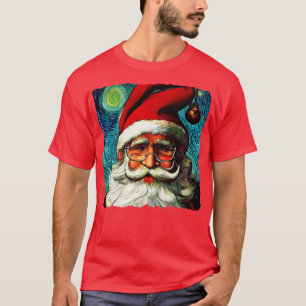 Camiseta Papais noeis Starry Night