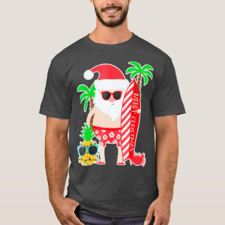 Camiseta Papais noeis surfando no Havaí presentes na viagem