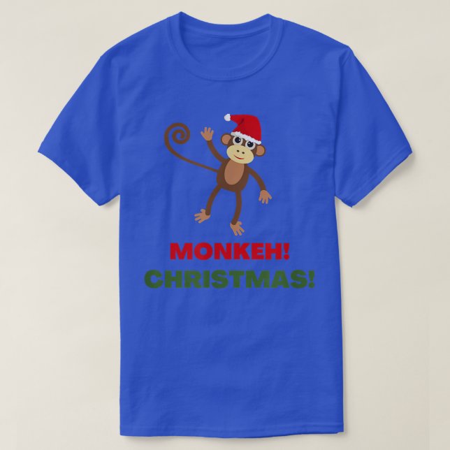 CAMISETA PAPAIS NOEIS TACKY MONKEH MONKEY MERRY PAPAIS NOEI (Frente do Design)