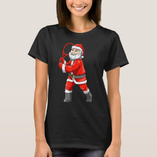 Camiseta Papais noeis Tênis de Natal Reproduzindo Papais no