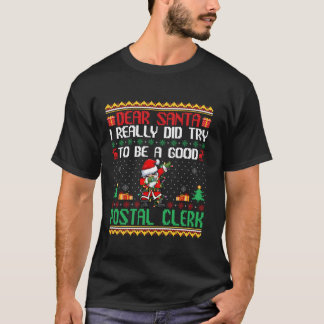 Camiseta Papais noeis tentam ser um bom corretor de correio
