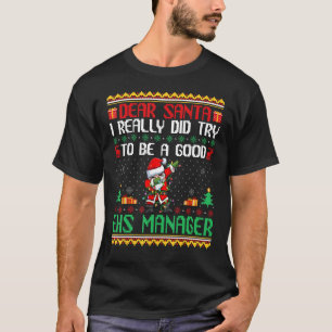 Camiseta Papais noeis tentam ser um bom gerente do EHS - Na