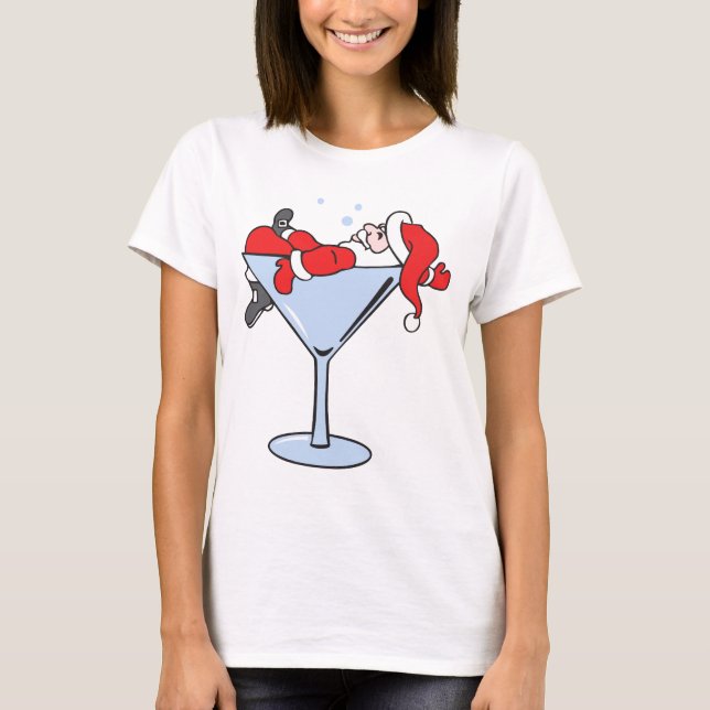Camiseta Papais noeis Tipsy (Frente)