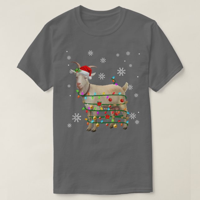 Camiseta Papais noeis vão à árvore de Natal Luz Pajama Xmas (Frente do Design)