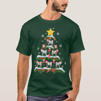 Camiseta Papais noeis Vêm Árvore De Natal Luzes De Neve Flo
