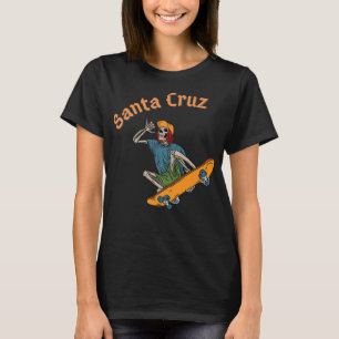 Camiseta Papais noeis Vintage Cruz California Epic Skeleton