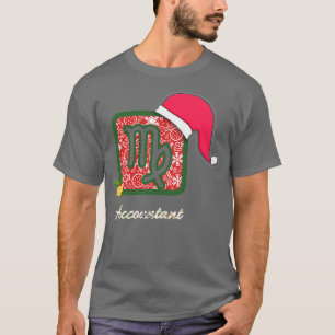 Camiseta Papais noeis virgo Contador Funny Xx27mas Presente