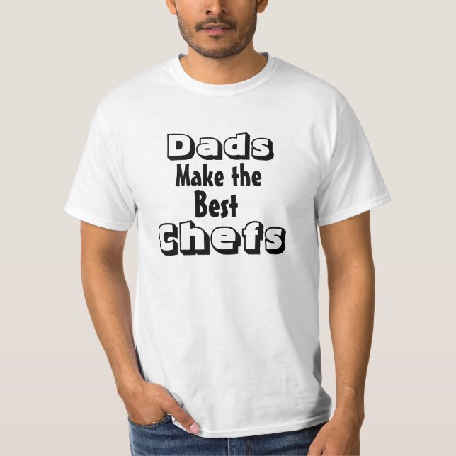 Camiseta Papais São os Melhores Chefes (Frente)