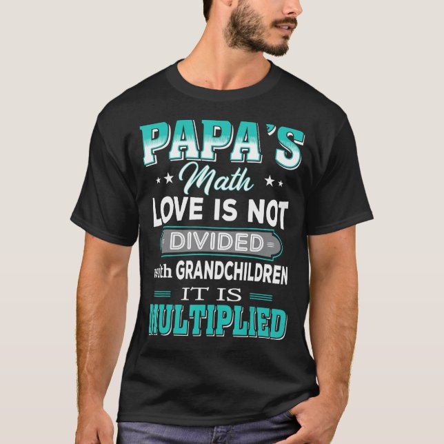 Camiseta Papas Math Love Tee (Frente)