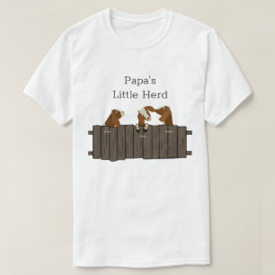 Camiseta Papas Pequenas Caprinas 3 Caprinos
