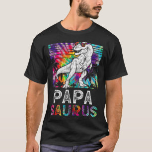 Camiseta Papasaurus Dinossauro Papa Saurus Família Correspo