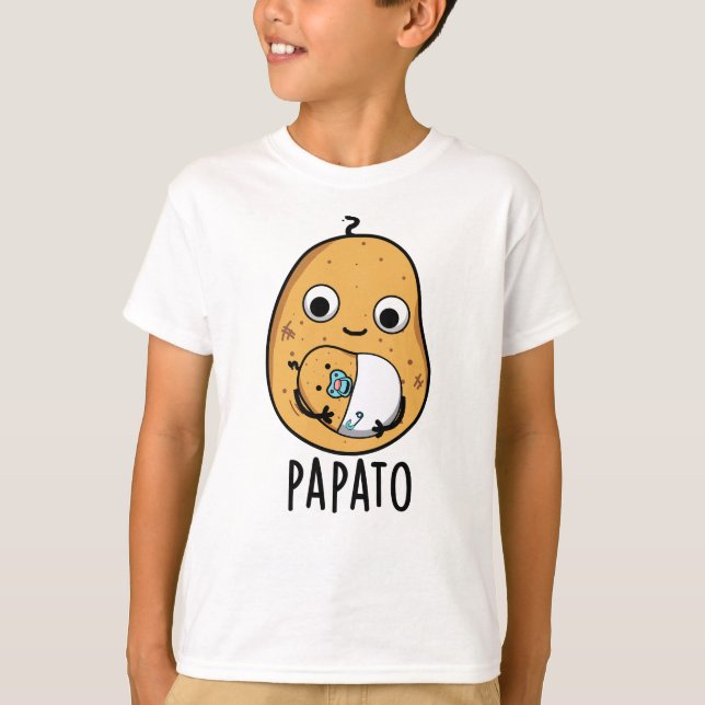 Camiseta Papato Funny Potato Pun (Frente)