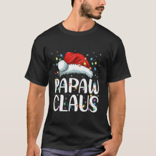 Camiseta Papaw Claus Engraçado Papai Noel Correspondente Fa