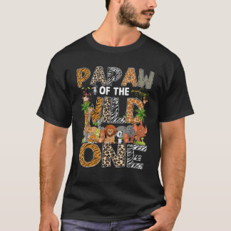 Camiseta Papaw Da Aves Da Rua Selvagem Do Zoo Safari 1