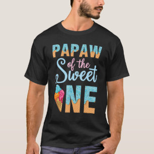 Camiseta Papaw Do Sorvete Doce Um Feliz Aniversário Para