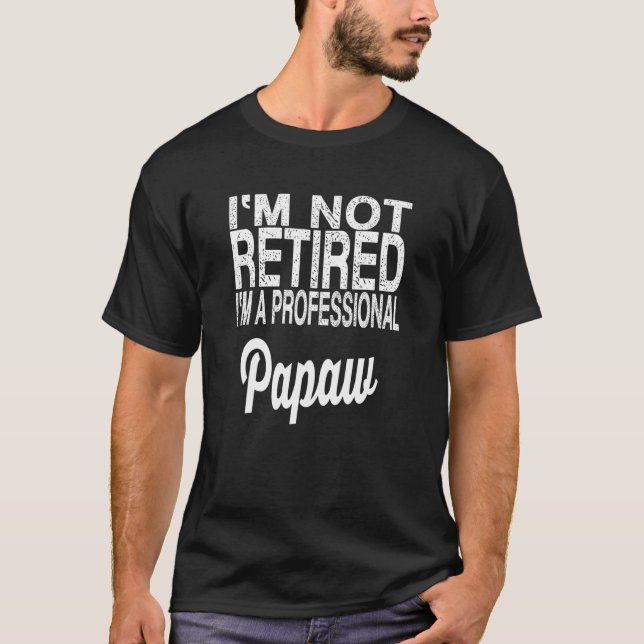 Camiseta Papaw Papaw Father's Day For Grandpa (Frente)