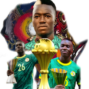 Camiseta Pape Gueye 26 Taça das Nações Africanas 2