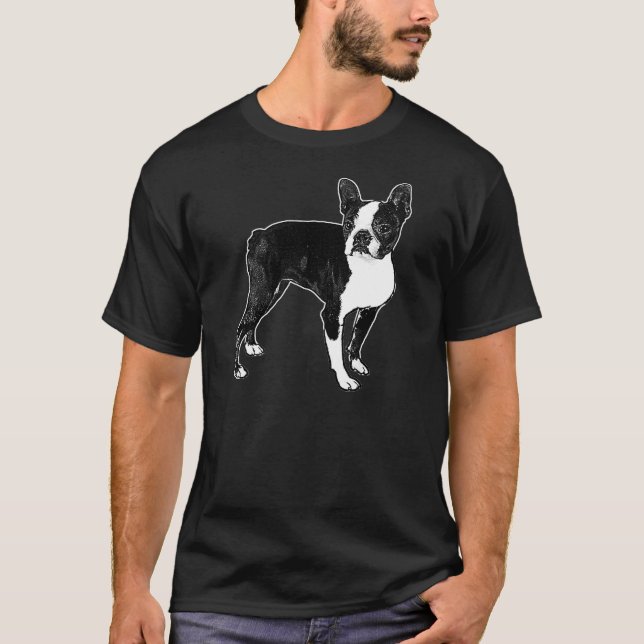 Camiseta Papel de jornal Boston (Frente)