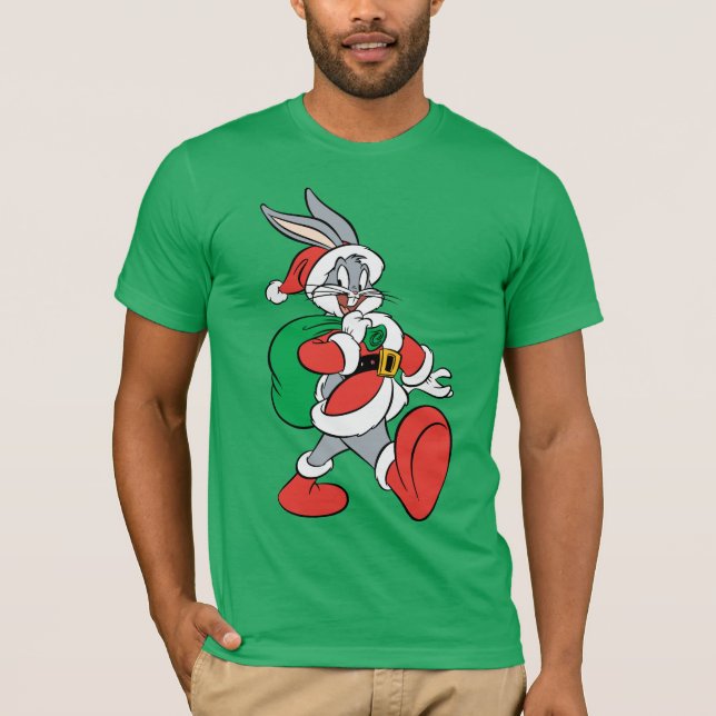 Camiseta PAPEL DE PAREDE BUNNY™ Santa (Frente)