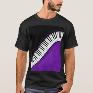 Camiseta Papel de parede de piano