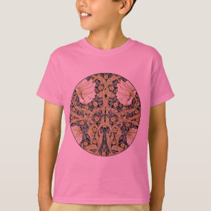 Camiseta Papel de Parede Floral Pimpernel de William Morris