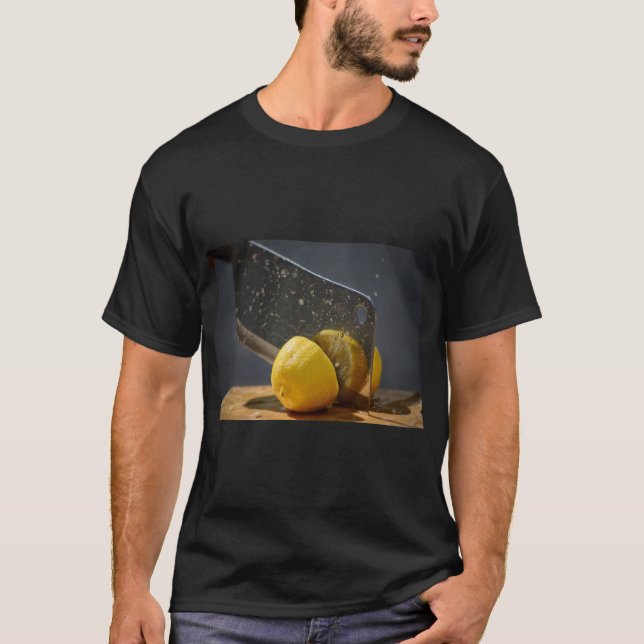 Camiseta Papel de parede livre de Comida delicioso (Frente)