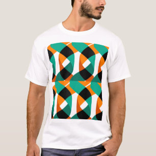Camiseta Papel de parede retrô: Design de vinheta