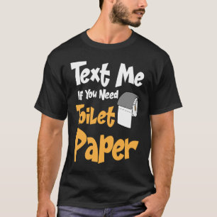 Camiseta Papel de Piada de Rolagem TP de  de Humor Adulto