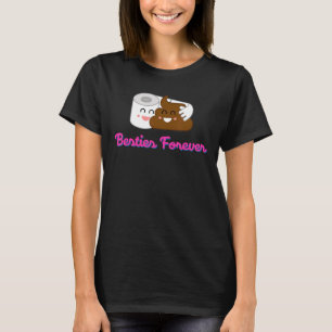 Camiseta Papel De Popa E De Banheiro São Besties Para Sempr