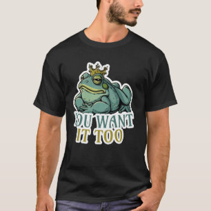Camiseta Papel divertido - Tocar Sapo Prince Motif para Gam