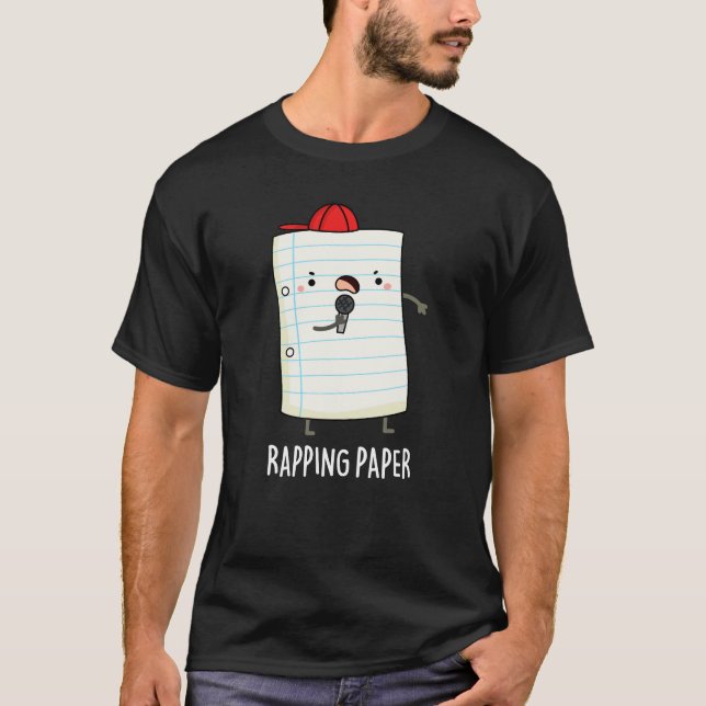 Camiseta Papel Enrolador Engraçado Engraçado Papel Envolvid (Frente)