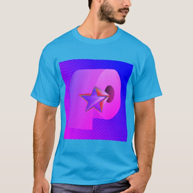 Camiseta Papel Higiênico com uma Estrela – Capricho Cotidia (Frente)