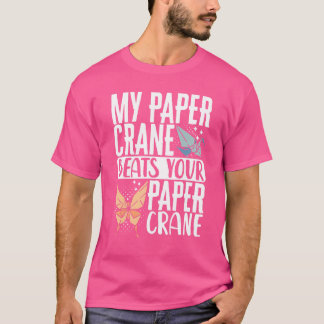 Camiseta Papel Original - Folha de Artesanato Dobrável Meu