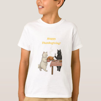 Camiseta Papel&pukku Feliz Dia de Ação de Graças!
