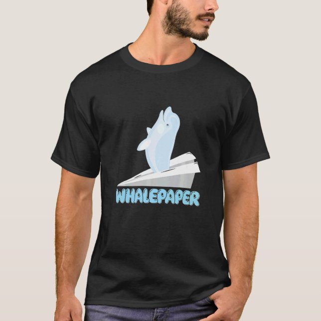 Camiseta Paper Beluga Whale (Frente)