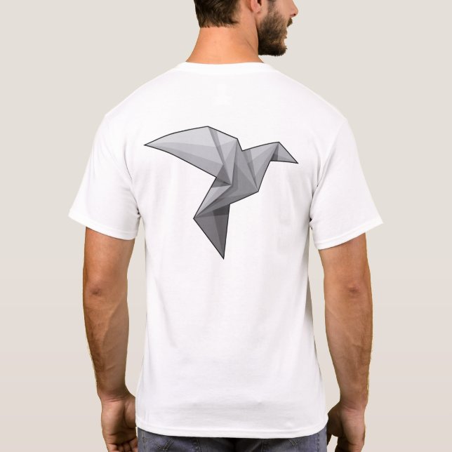 Camiseta  Paper Dove T-Shirt (Verso)