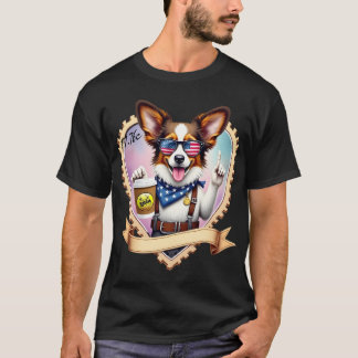 Camiseta Papião Patriótico com café
