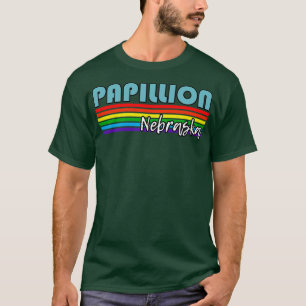 Camiseta Papillion Nebraska Pride Papillion Gift LGBT LGBT