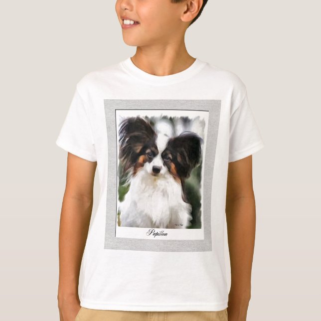 Camiseta Papillon Art Gifts (Frente)
