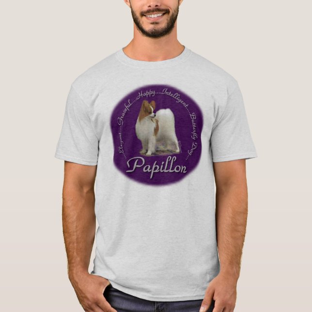 Camiseta Papillon claro (Frente)