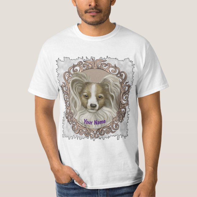 Camiseta Papillon Dog (Frente)