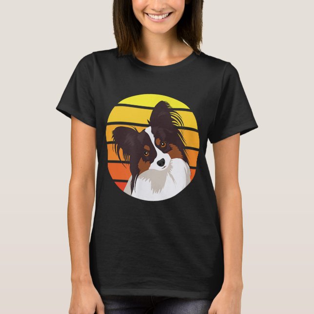 Camiseta Papillon Dog Gift (Frente)