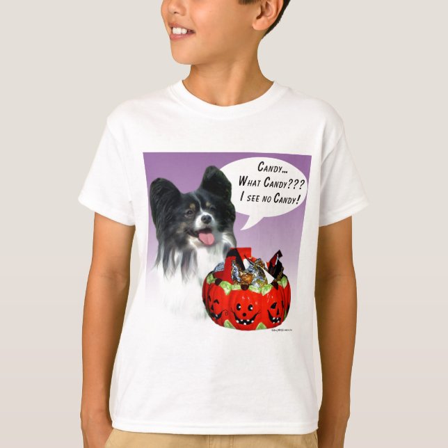 Camiseta Papillon Halloween (Frente)