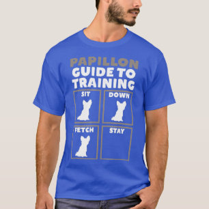 Camiseta Papillon Lover Obedience Guide to Training Dog