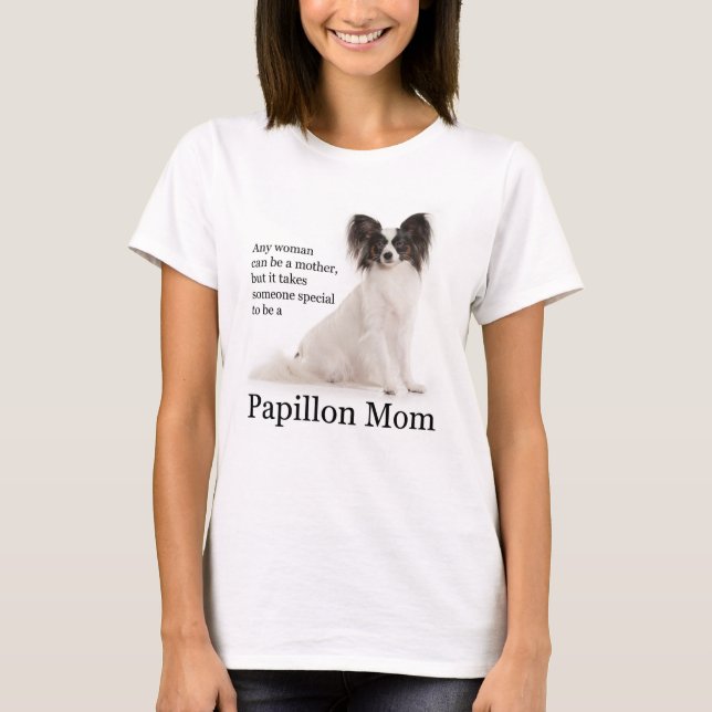 Camiseta Papillon, Mãe, T-Shirt (Frente)