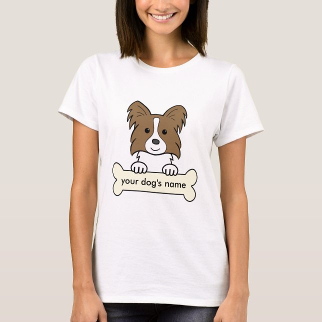 Camiseta Papillon personalizado (Frente)